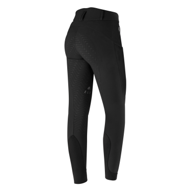 Verwarmde ELT Comfort Heart damesrijbroek Zwart