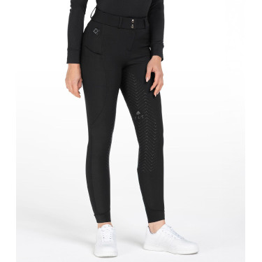 Pantalon d'équitation chauffant ELT Comfort Heart femme Noir