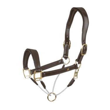 Licol en cuir Waldhausen S-Line Royal Marron