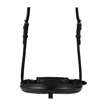 Bridon Waldhausen X-Line Stockholm muserolle combinée pull back Noir