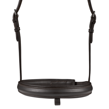 Bridon Waldhausen X-Line London muserolle combinée Marron Bridon Waldhausen X-Line London muserolle combinée Marron