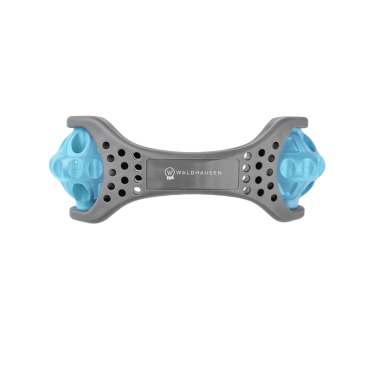 Roller de massage Waldhausen Health + Care Bleu