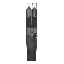 Sangle de selle Waldhausen en cuir Noir