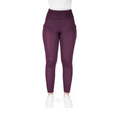 Legging Je t'aime Equithème Neva femme Prune Violet Legging Je t'aime Equithème Neva femme Prune Violet
