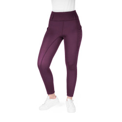 Legging Je t’aime Equithème Neva dames Pruim Violet