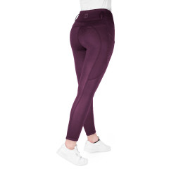 Legging Je t’aime Equithème Neva dames Pruim Violet