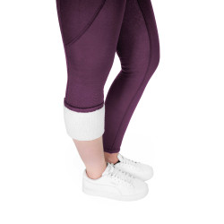 Legging Je t’aime Equithème Neva dames Pruim Violet