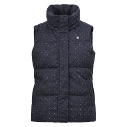 Veste sans manches Imperial Riding Belle Herringbone femme Gris