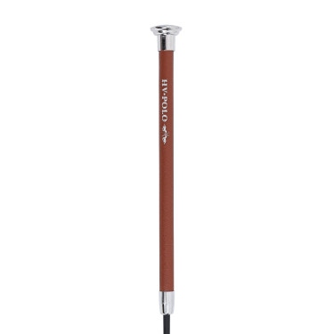 Cravache de dressage HV Polo Shine Marron Cravache de dressage HV Polo Shine Marron