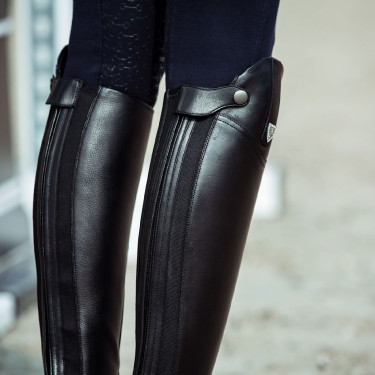 Bottes d'équitation cuir Duvall femme Horze Bottes d'équitation cuir Duvall femme Horze