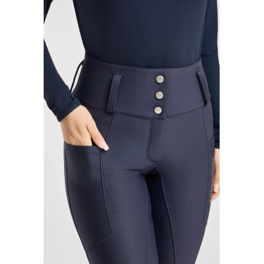 Pantalon d’équitation Kiandra toutes saisons femme full grip B Vertigo Marine Salute Bleu marine Pantalon d’équitation Kiandra toutes saisons femme full grip B Vertigo Marine Salute Bleu marine