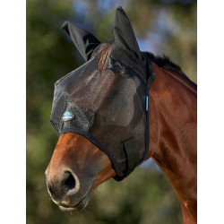 ComFiTec Insect Guard Vliegendeken Masker met Oren Weatherbeeta Zwart