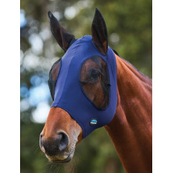 ComFiTec Stretch vliegendekenmasker met oren Weatherbeeta Marine / zwart Blauw