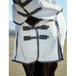 Chemise hybride combo Weatherbeeta Blanc / charbon de bois