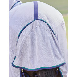 Couverture anti-mouches intégrale ComFiTec Zephyr Weatherbeeta Gris / marine / vert sapin