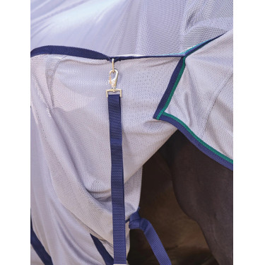 Couverture anti-mouches intégrale ComFiTec Zephyr Weatherbeeta Gris / marine / vert sapin