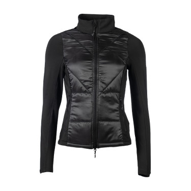 Veste bi-matières Prag II Style HKM Noir Veste bi-matières Prag II Style HKM Noir
