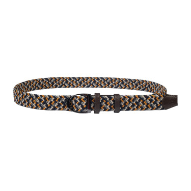 Ceinture élastique Laos HKM Navy / cuivre Bleu marine