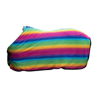 Couverture séchante Rainbow pour shettys HKM Rayures multicolores Motifs