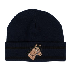 HKM Mia kindercap Donkerblauw HKM Mia kindercap Donkerblauw