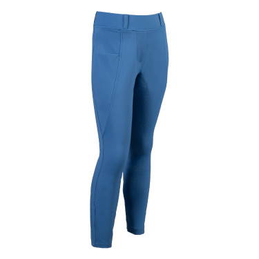 Legging Mia volledig siliconen zitvlak HKM Blauw Legging Mia volledig siliconen zitvlak HKM Blauw