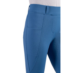 Legging Mia fond 1/1 en silicone HKM Bleu