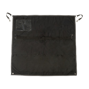 Tenture de box Team HKM 130 x 120 cm Noir Tenture de box Team HKM 130 x 120 cm Noir