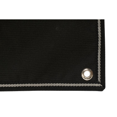 Tenture de box Team HKM 130 x 120 cm Noir Tenture de box Team HKM 130 x 120 cm Noir