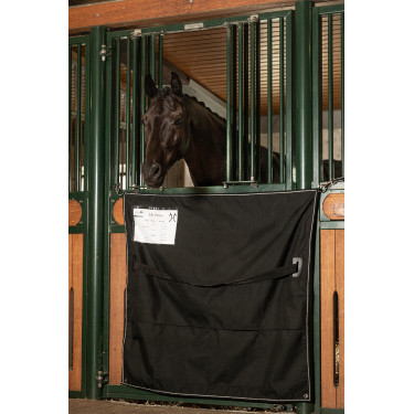Tenture de box Team HKM 130 x 120 cm Noir Tenture de box Team HKM 130 x 120 cm Noir