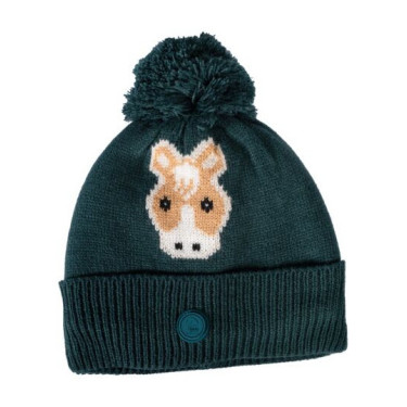 Bonnet Amina HKM enfant Pétrole Bleu Bonnet Amina HKM enfant Pétrole Bleu