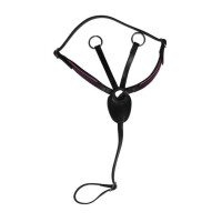 Martingale Manchester Hobby Horsing HKM Noir / fuchsia Martingale Manchester Hobby Horsing HKM Noir / fuchsia