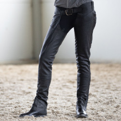 Chaps en cuir Blake Horze Noir Chaps en cuir Blake Horze Noir