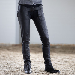 Chaps en cuir Blake Horze Noir Chaps en cuir Blake Horze Noir