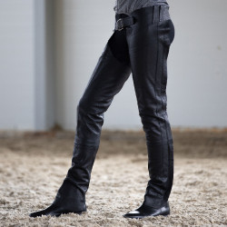 Chaps en cuir Blake Horze Noir Chaps en cuir Blake Horze Noir