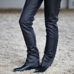 Chaps en cuir Blake Horze Noir Chaps en cuir Blake Horze Noir