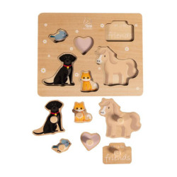 Carte enfichable HKM Bigarré Beige