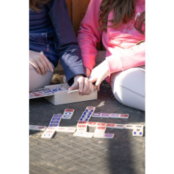 Domino HKM Gevlekt Beige Domino HKM Gevlekt Beige