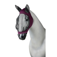 Anti-insectenmasker Soft Stretch Horze Donkerrood