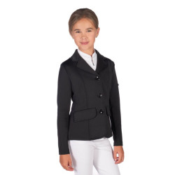 Veste de concours HKM Amy enfant Noir Veste de concours HKM Amy enfant Noir