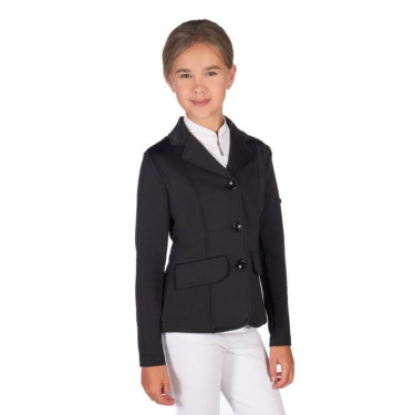 Veste de concours HKM Amy enfant Noir Veste de concours HKM Amy enfant Noir