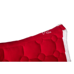 Tapis de selle Noël HKM Liverpool Rouge Tapis de selle Noël HKM Liverpool Rouge