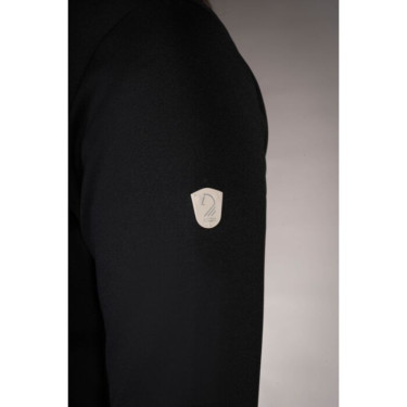 Lauria Garrelli Limone dames sweatvest met rits Zwart Lauria Garrelli Limone dames sweatvest met rits Zwart
