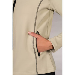 Lauria Garrelli Limone dames sweatvest met rits Grijs / beige