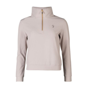 Sweat Lauria Garrelli Limone femme Gris / beige Sweat Lauria Garrelli Limone femme Gris / beige