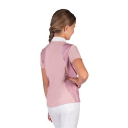 Wedstrijdpolo HKM Glam kind Oudroze Wedstrijdpolo HKM Glam kind Oudroze