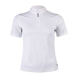 Dames wedstrijdpoloshirt voor paardrijden HKM Amy