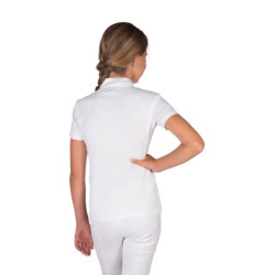 Dames wedstrijdpoloshirt voor paardrijden HKM Amy