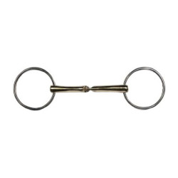HKM Soft Contact bit 14 mm – trens voor gevoelige paarden