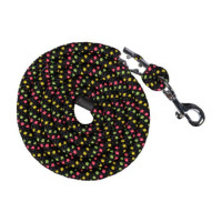 Longe HKM Neon Flash avec mousqueton Noir