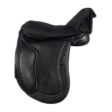 Couvre-siège chauffant selle obsctacle Style sans batterie HKM Noir
